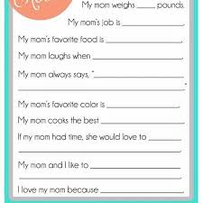 Mother S Day Questionnaire A Free Printable For The Kids Cupcake Diaries Cupcake Diaries Copycat Restaurant Recipes Restaurant Recipes