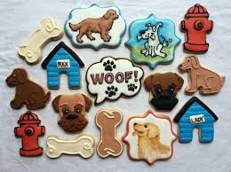 Decorated Cookies Dog Themed Google Search Dog Shape Cookies Dog Cookies Dog Cakes