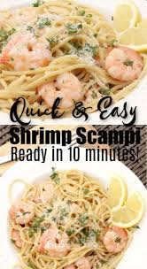 Lemon Garlic Shrimp Scampi Recipe Easy Shrimp Scampi Recipe Shrimp Recipes For Dinner Seafood Dinner Scampi Recipe