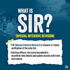 What is SIR? Everything you need to know about the Special Intensive Revision 🗳️