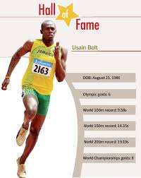 Usain's journey to worldwide stardom started at the 2008 olympic games in beijing where he won the 100m, 200m and 4x100m, all in world record times. Usain Bolt The Lightning Bolt