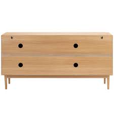 Temple & Webster 150cm Dion Herringbone Oak Wood Sideboard