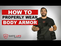 How To Properly Wear Body Armor Safe Life Defense Youtube