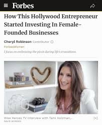 Tami Holzman Author, Speaker, Coach, Investor and Advisor