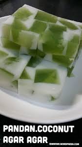 Pandan Coconut Agar Agar Agar Asian Desserts Jelly Recipes