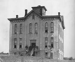 Old North College Was The First Building Of The University Of Kansas Construction Began In 1865 And The Building Was Ready University Of Kansas Kansas History