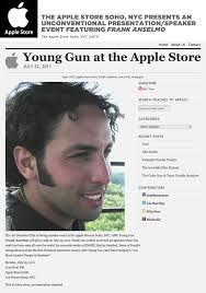 APPLE STORE 2011: ANSELMO TALKS INNOVATIVE — Frank Anselmo