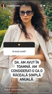 Maybe you would like to learn more about one of these? Cleopatra Stratan A Fost BolnavÄƒ De Covid 19 Ce Simptome A Avut Romanesti Vedete Unica Ro