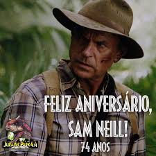 Feliz Aniversário ao ator Sam Neill,...