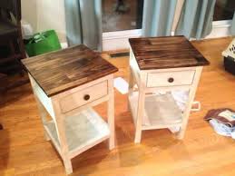 Farmhouse Bedside Table Do It Yourself Home Projects From Ana White A Nice Project For Kenny For The Lakeh Home Diy Furniture Diy Home Decor
