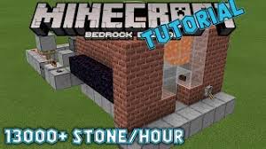 The fastest way is to smelt regular stone. Stone Generator For Minecraft Bedrock Edition Does Smoothstone Cobble And Stone 13 000 Per Hour Youtube