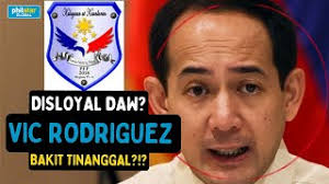 Marcos party boots former ES Vic Rodriguez over 'disloyalty', appointments 