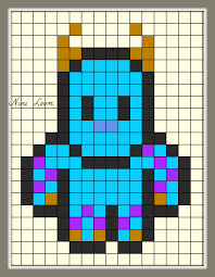 Artmade a minecraft bee pixel art!!! Cross Stitch Minecraft Bee Pixel Art Novocom Top