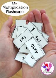 It represents the numbers of the multiplication, i.e., the meeting these cards, included in all flash card pdfs, must not be overlooked. Mini Multiplication Flashcards 3 Dinosaurs