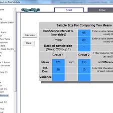 Sample Size Calculation For Rct Using Open Epi Enter Data Page Download Scientific Diagram