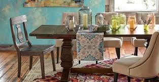 Custom industrial contemporary eclectic dining table. Modern Eclectic Dining Room Style World Market