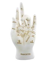 Each palmistry hand statue contains a flat bottom on the wrist and back of the hand so you can lay it down horizontally or vertically. Palmistry Chiromancy Fortune Telling Hand Figurine Buy Online At Grindstore Com