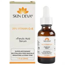 Serum 10% Vitamin C + E Ferulic Acid Sáng Da , Mờ Thâm - Lá Skin