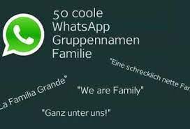 Man kennt es, man will eine whatsapp gruppe mit freunden oder kollegen gründen und es fallen einfach keine richtigen namen dafür ein. 50 Originelle Und Lustige Whatsapp Gruppennamen Familie Freeware De