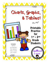 Charts Graphs And Tables Printable Practice 1st And 2nd Grade