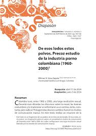 PDF) De esos lodos estos polvos: Precoz estudio de la industria porno  colombiana (1960- 2000)