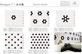 When we first noticed the revival of these geometric shaped tiles, it was only available in simple plain colours but now tile designers have embraced this interesting shape and elevated the design options by applying different finishes. China Anti Slip Unglazed Kitchen Splashback Bathroom Shower Floor Hexagon Porcelain Fullbody Mosaic Tile China Kitchen Tiles Bathroom Tiles