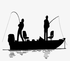 Download Fisherman In Clip Art Fishing Man In Boat Silhouette Hd Png Download Transparent Png Image Pngitem