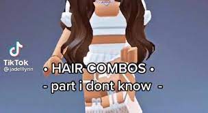 Roblox Hair Combos Video In 2021 Roblox Avatar Ideas Cute Roblox Avatar Ideas Roblox Girl Avatar