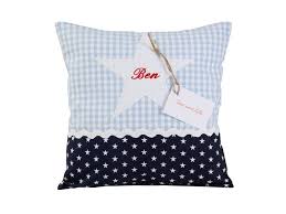 Namenskissen Kleiner Stern Kissen Mit Namen Von Tina Und Lilli Auf Dawanda Com 30x40 35 Nahen Cojines Bebe Cojines Und Bebe