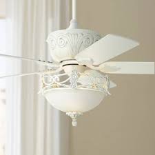 52 Casa Deville Rubbed White Ceiling Fan With Light 11h24 Lamps Plus Ceiling Fan White Ceiling Fan Ceiling Fan Chandelier