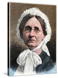 Portrait of Madame Jesse Root Grant (Nee Hannah Simpson, 1798-1883), Mother  of American President U