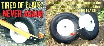 No Flat Wheelbarrow Tire Run More Tires Abobo Info