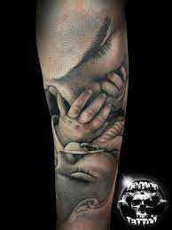 Both of you can get this matching father and son tattoos, especially if you are into black ink ideas. 150 Cool Father Son Tattoos Ideas 2021 Symbols Quotes Baby Designs For Dads