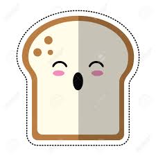 Dessin Anime Tranche Pain Boulangerie Vector Illustration Eps 10 Clip Art Libres De Droits Vecteurs Et Illustration Image 73937054