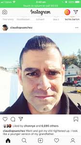 Did Claudio Sanchez really cut his hair a few years ago?