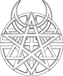 How To Draw Disturbed Symbol, Step By Step, Drawing Guide, By Dawn -  Dragoart