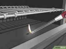 Image result for can you light a gas oven with a match