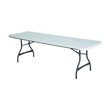 Lifetime 96 In White Plastic Folding Banquet Table In 2020 Folding Table Lifetime Tables White Granite