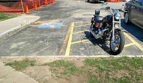 Psa Handicap Extensions Are Not Motorcycle Parking Motorcycles