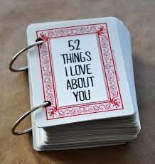 I love that you love me back. 52 Things I Love About You Alicia In A Small Town