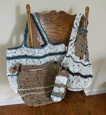 You could also try to crochet with plastic bags. Crochet Fun Beach Bags From Recycled Plastic Bags Feltmagnet Crafts