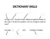 Dictionary Skills Anchor Chart Worksheets Teaching