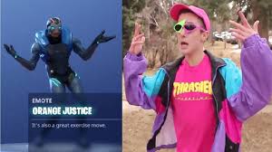 The best gifs for fortnite orange justice. Roy Purdy Reacts To Orange Justice Dance Youtube