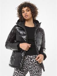 Black Puffer Jackets Women Michael Kors Black Puffer Jackets For Women Quilted Puffer Jacket Black Puffer Jacket Women S Puffer Coats