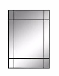 Miroir Verriere Art Deco Double Sens En Metal Couleur Noir Wallis Decoclico Miroir Verriere Miroir Miroir Art Deco