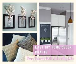 Creating your own decor is rewarding: Easy Diy Home Decor Crafts Your Friends Will Actually Like Beautyharmonylife