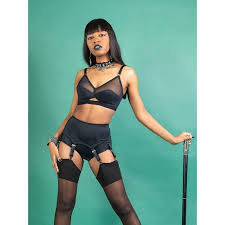 Shop sale garter belts at honey birdette. Suspender Belt Liz L2094 Black Boho Chic Clothing