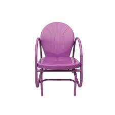 Robot Check Retro Patio Furniture Metal Lawn Chairs Furniture Gliders