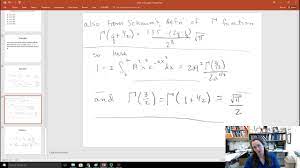 Normalizing The Quantum Harmonic Oscillator Wave Function Youtube