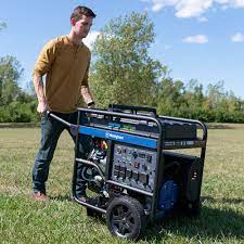 With 15000 peak watts and 12000 running . Westinghouse Wgen12000df 15 000 12 000 Watt Dual Fuel Portable Generator Camping World